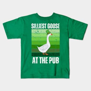 Silliest-Goose-At-The-Pub Kids T-Shirt